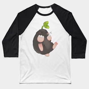 Squealing Mole Sprout Baseball T-Shirt